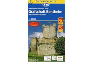 Radwanderkarte BVA Radwandern in der Grafschaft Bentheim 1:50.000, reiß- und wetterfest, GPS-Tracks Download: mit Grafschafter Fietsentour - mit Begleitheft (Radwanderkarte 1:50.000)