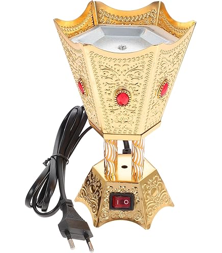 Brûleur D'encens électrique Bakhoor Gris - Encens En Résine D'oud Pour