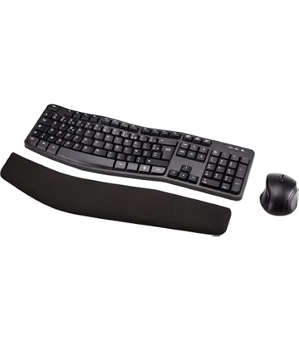 Trust Trezo Enseble Clavier Souris sans Fil, Configuration AZERTY