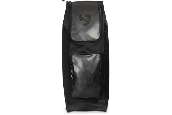 SG Nylon Fabric Kit Bag KLR Wheelie Duffle Junior, Black