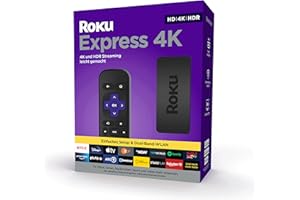 Roku Express 4K | HD/4K/HDR Streaming Media Player | Funktioniert nur in Deutschland