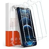 Amazon Brand – Eono 3 Stück Panzerglas Schutzfolie Kompatibel mit iPhone 12 und iPhone 12 Pro Panzerglas , Anti-Kratz, 9H Här