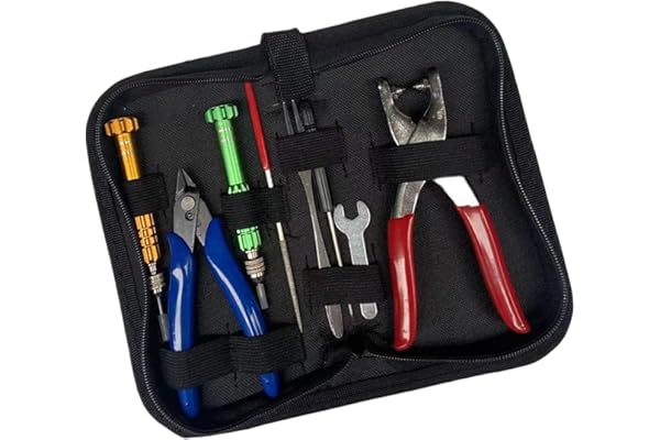 Perfeclan Kit d'outils de Serrage de Cordage de démarrage, Outils de Cordage Portables pour Raquette de Badminton pour équipement de réparation de Raquette de