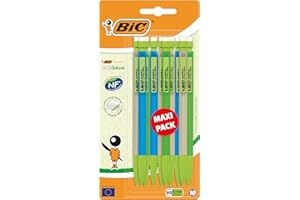 BIC Matic ECOlutions Porte-Mines Labellisé NF Environnement - 0,7 mm HB, Couleurs Du Corps Assorties, Blister de 10
