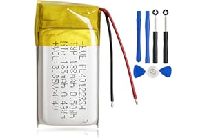 ELLENNE - Batteria compatibile per Xiaomi Mi Band 3/4 / 5/6 | PL401223GH 131mah con Kit Smontaggio Incluso