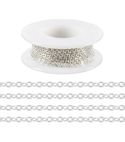 SOFPLATE Chaîne à Billes En Laiton De 30mm 9 Pied/1.5 M