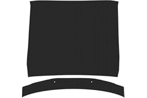 ‎JAWERK JAWERK Ersatz Dämmung kompatibel mit Mercedes-Benz W107, R107, C107, SL, SLC - 2-TEILE SET Motorhaube Selbstklebende Auto Schallisolierung Dämmmatten Dämpfung Schaumstoff Hood Isolation Fronthaube