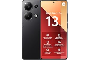 Xiaomi Redmi Note 13 Pro Smartphone, 12+512GB, Handy ohne Vertrag, 6,67" FHD+ AMOLED Display, 5.000 mAh, 200MP Kamera, Dual-SIM, Tarnish