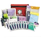 LEWIS-PLAST Kit Pronto Soccorso Completo Sacca di Primo Soccorso 92 Pezzi - Grande Conforme Alle Norme Europee - Kit Medico P