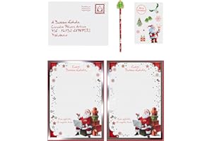 ICE TOYS Lettera babbo natale busta porta lettera + stckers (Lettera C)