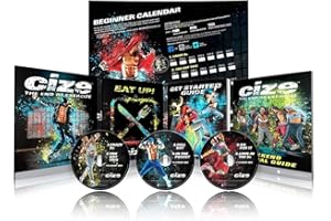 Beachbody Shaun T's CIZE Dance Cardio Fitness DVD Package: 6 Hot Dance Workouts on 3 DVDs with Calendar and Meal Plan