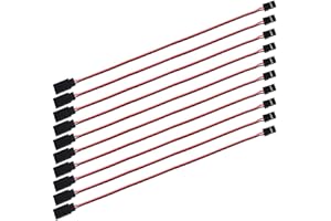 FLY RC 10pcs 200mm Male to Female JR Plug RC Remote Control Servo Extension Lead Wire Cable