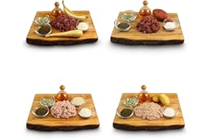 FROSTFUTTER PERLEBERG Barf Hundefutter, 5 kg Barf-Complete-Paket S, für kleine Hunde, ohne Zusatz- und Konservierungsstoffe