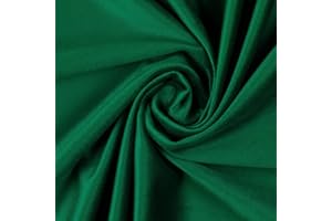 Mondo Tessuti - Tagli di Velluto - Disponibile in Diversi Formati e più di 35 Colori DIY Fai da te Pannelli Pretagliati (Verde Tavolo, 50X70CM)