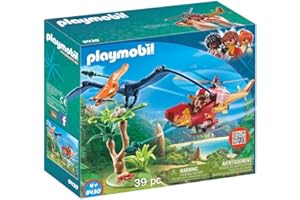 PLAYMOBIL Dinos 9430 Helikopter z pterodaktylem, od 4 lat