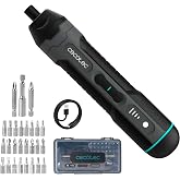 Cecotec EasyGyro 3000 Pocket 3.6V and 1500 mAh Battery Electric Screwdriver, 280rpm, Press Button, Compact Design, Tightening