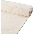 BENECREAT Large Monk's Cloth, 151x100cm Linen Tufting Cloth with Marked Lines Needlework Fabric for Rug, Needle Punch, Cross Stitch, Embroidery, Quilting, 0.7mm Thick