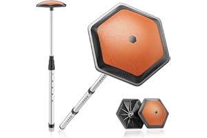 ToVii Portable Golf Club Stiff Arm Support Protector Travel Bag, Sturdy Aluminum Pole, Fully Adjustable to Protect Club