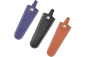 Ryaupy 3 Pezzi di Borse per Forbici, PU Cuoio Parrucchiere Forbici Sacchetto, Porta Parrucchiere Professionale per Forbici per Barbiere custodie per Parrucchieri Borsa per Forbici