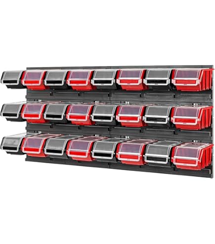 Scaffale A Muro Minimalista In MDF A 5 Scomparti Bianco Greeley - Foto 10