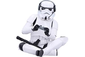 Nemesis Now Stormtrooper Game On! Figurine, Officially Licensed Star Wars Collectible, Gaming and Sci-Fi Decor for Fans