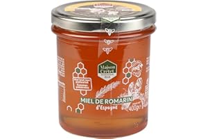 Maison Crétet | Miel de Romarin | Miel liquide | Pot verre | 400gr