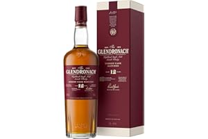 ‎GLENDRONACH The Glendronach 12 Jahre - Premium Single Malt Whisky - Geschenkempfehlung - Vollmundig, cremig und würzig mit Sherrynoten - 0.7L/43 Prozent Vol