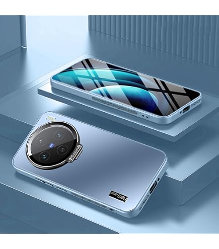 EASSGU Handyhülle Für Vivo X200 Pro – Business-Design Mit PU-Leder-Rückseite, Weiß, Anti-Rutsch & Sturzschutz