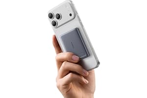 Baseus Mini MagSafe Powerbank 5000 mAh, certyfikat Qi2, ze składanym stojakiem, PD 20 W, magnetyczny powerbank, USB C, bezprzewodowy powerbank, kompatybilny z iPhone 17/16/15/14/13/12/Pro/Pro Max