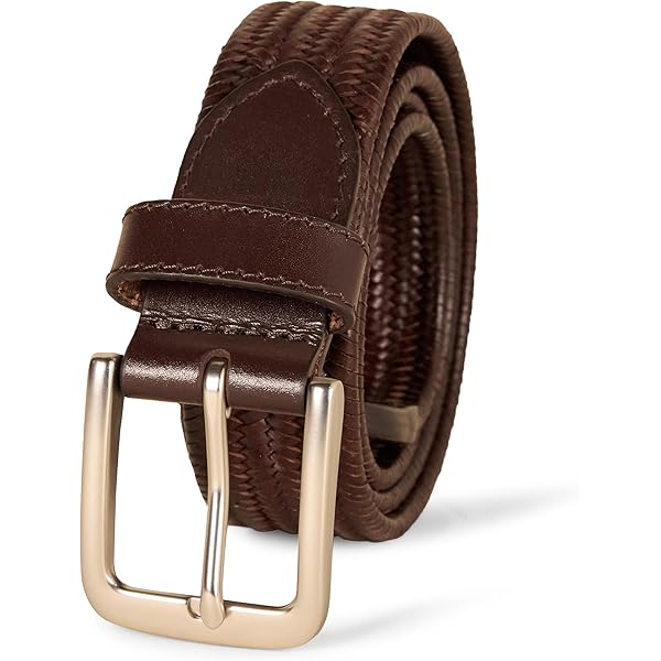 Ariat Men's Classic Belt W/Double Keepers Brown 42