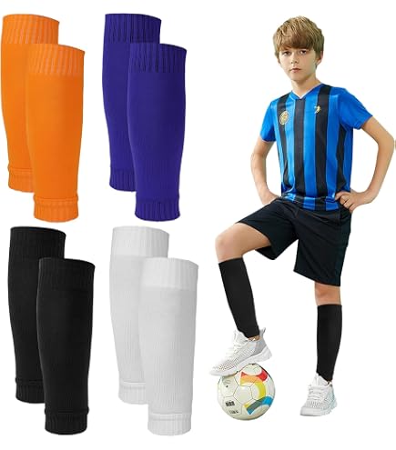POWRX Schienbeinschoner – Verstellbar, Leicht & Stabil Für Fußball, Kickboxen, Training