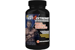 Italian Elite Testo Extreme – 120 Kapseln mit Maca 8000 mg. Natürliches Nahrungsergänzungsmittel für Männer mit Tribulus, Bockshornklee, Zink, Arginin, Ashwagandha, Vitaminen und Mineralstoffen.