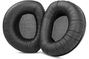YunYiYi Zapasowe poduszki nauszniki i opaska na głowę słuchawek kompatybilne z Sennheiser RS160 RS170 R180 HDR160 HDR170 HDR180 nauszniki (marszczona skóra)