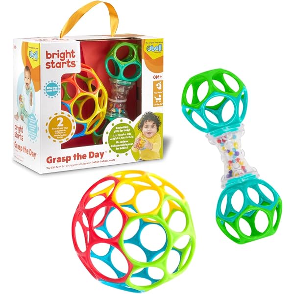 Baby Rattles Natural Rattan Baby Rattle Toy – Handbell Style Sensory ...