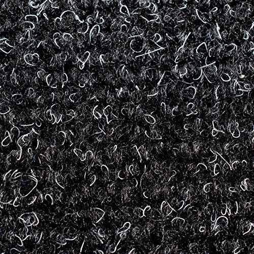 casa pura® Textilfaser – Stufenmatten für attraktive & sichere Treppenstufen | 15 Stück | anthrazit - 3