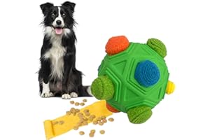 FOUVIN Pelota olfativa para perros, alfombra olfativa, juguete interactivo para perros, pelota de comida, alfombrilla de alimentación, enriquecimiento, olor a cachorros, juego de entrenamiento, almohadilla