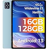 TECLAST M50HD Tablet, 10.1 Pollici Tablet Android 13, 16GB RAM + 128GB ROM (1TB TF) 2K Tablet, Octa Core, Dual SIM, 4G LTE, 5