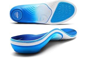 PCSsole Pro Orthotic Insoles (Gen 2) – Heavy Duty 240+ lbs Arch Support Shoe Insert for Plantar Fasciitis, Flat Feet & Heel Pain Relief – All-Day Standing Comfort