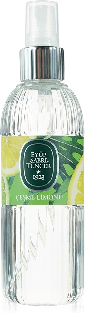 Eyüp Sabri Tuncer Çeşme Limonu Kolonyasi Silindir Pet Şişe Sprey (150 ml)