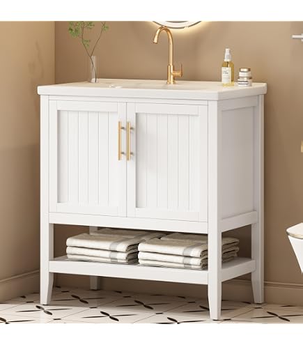 TENDANCE Tappeto In Microfibra Doppio Lavabo 50x120 Cm, Sottofondo In Lattice, Verde Mandorla