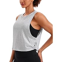 Womens Shirts-Deadlift Squad Crop Tops-Squad Goals Gym Tank - View #4