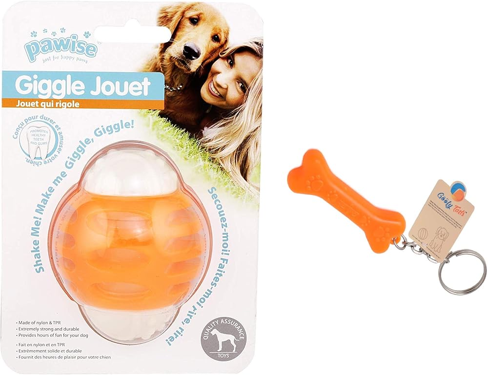 Pawise Giggle Jouet Sesli Rugby Top Köpek Oyuncağı 8 cm