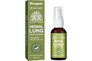 OURDORT Herbal Lung Spray, Herbal Lung Cleansing Spray, Atementgiftendes Kräuterlungenreinigungsspray, Lungenreinigung Spray, für Den Täglichen Gebrauch Geeignet