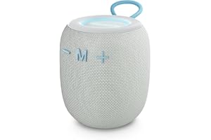 Energy Sistem Sunrise – Altavoz Bluetooth (Bluetooth 5.3, 18 Horas de batería, IPX6, True Wireless, Plástico 100% Reciclado, Luces LED)