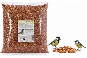 Flamingo Skalade jordnötter för vilda fåglar 3 kg - högkvalitativ färsk mat