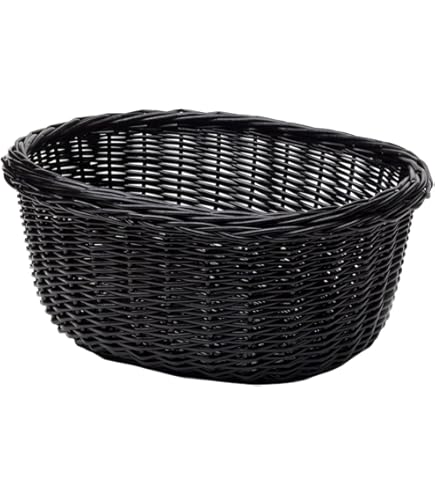 Lot De 2 Paniers Vélo Noirs : Avant + Arrière - City Bike, MTB, Hollandaise - MADICKS
