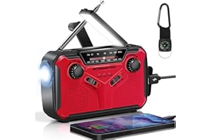 AOKBON Przenośne Radio Słoneczne Pogotowia Pogodowego 2500mAh Z Korbką AM FM Dynamiczne Ładowanie Telefonu Latarka LED Alarm SOS Kabel USB Do Wędrówek i Kempingu