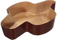 Decora 0320173 Forme Colombe 750 g-5 Pezzi, Carta di Pura Cellulosa, Marrone