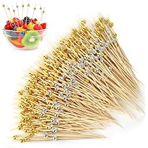 200 Stuzzicadenti Da Cocktail, 11,9 Cm Per Antipasti, Spiedini In Bambù