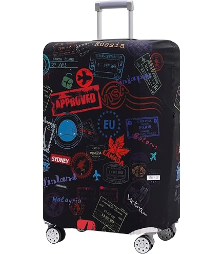 COYUN 8-tlg. Gepäckradabdeckungen - Silikon Schutz Für Kofferrollen